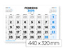 CALENDARI PARET LIDERPAPEL CLSSIC 2026 LLOM ENGOMAT 44X32 CM PAPER 128 GR