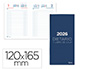 DIETARI LIDERPAPEL 2026 VUIT 120X165 MM DIA PGINA COLOR BLAU PAPER 70 GR