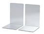 APOYALIBROS METALICO MAUL ALUMINIO 160X150X210 MM PACK DE 2 UNIDADES