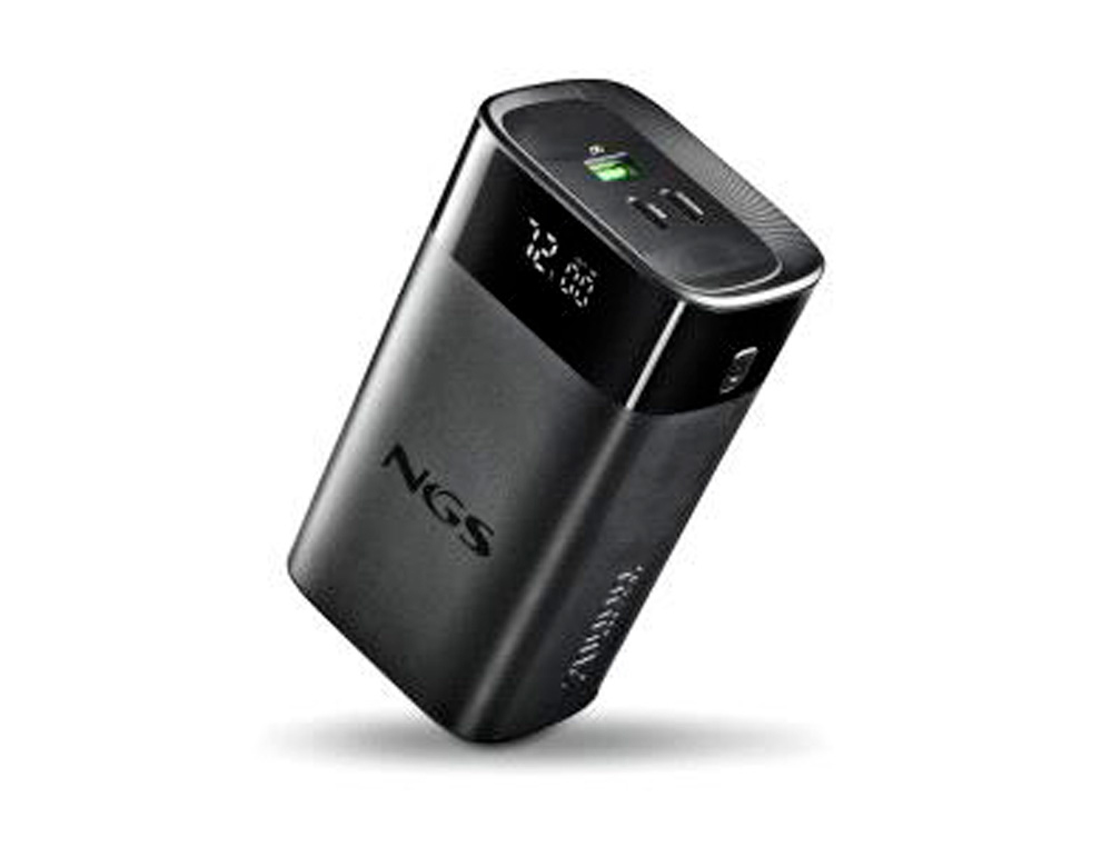 BATERIA EXTERNA PORTATIL NGS CARGA RAPIDA DE 65 W