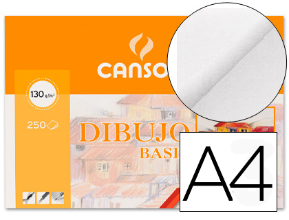 PAPEL DE DESENHO BASIK 210X297 130 GR SEM ESQUADRIA