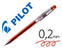 ESFEROGRAFICA PILOT PONTA FINA G-TEC-C4 VERMELHO