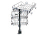 TABULEIRO Q-CONNECT GIRATORIO METALICO CROMADO, DE