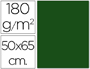 CARTOLINA GUARRO  50X65 CM 185 GR VERDE ESCURO