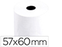 ROLLO SUMADORA TERMICO Q-CONNECT 57 MM ANCHO X 60 MM DIAMETRO SIN BISFENOL A
