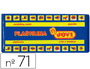 PLASTICINA JOVI 71 150 GR AZUL-ESCURO