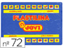 PLASTICINA JOVI 72 350 GR AZUL ESCURO