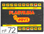 PLASTICINA JOVI 72 350 GR PRETO