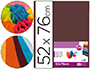PAPEL SEDA LIDERPAPEL MARRON 52X76 CM 18 GR PAQUETE DE 25 HOJAS