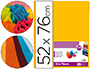 PAPEL SEDA LIDERPAPEL NARANJA 52X76 CM 18 GR PAQUETE DE 25 HOJAS