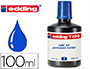 TINTA MARCADOR EDDING T-100 AZULFRASCO DE 100 ML