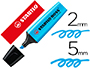 MARCADOR FLUORESCENTE STABILO BOSS 70 AZUL