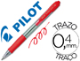 ESFEROGRAFICA PILOT SUPER GRIP VERMELHO -RETRATIL 