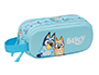 BOSSA ESCOLAR PORTATOTES SAFTA DOBLE 3D BLUE 80X210X60 MM