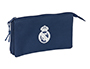 BOSSA ESCOLAR PORTATOTES SAFTA TRIPLE REIAL MADRID GIRL 120X220X30 MM