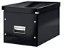 CAIXA EMMAGATZEMATGE LEITZ CLICK & STORE CUBICA GRAN COLOR NEGRE 320X360X310 MM