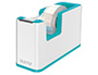 PORTARROT SOBRETAULA LEITZ WOW DUAL PER A CINTES 33 MT COLOR BLANC/TURQUESA