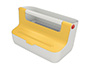 CAIXA D'EMMAGATZEMATGE LEITZ COSY CARRY BOX COLOR GROC 367X214X196 MM