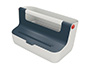 CAIXA D'EMMAGATZEMATGE LEITZ COSY CARRY BOX COLOR GRIS 367X214X196 MM