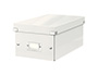 CAIXA D'EMMAGATZEMATGE LEITZ CLICK&STORE DVD BOX COLOR BLANC 206X147X352 MM