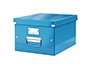CAIXA D'EMMAGATZEMATGE LEITZ CLICK&STORE MITJANA COLOR BLAU 281X200X369 MM