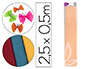 PAPEL CREPE EM CELOFANE LIDERPAPEL 50 CM X 2,5 M L