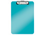 CARPETA LEITZ WOW PLSTIC RIGIT DIN A4 AMB PINA SUPERIOR COLOR TURQUESA