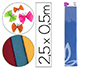 PAPEL CREPE EM CELOFANE LIDERPAPEL 50 CM X 2,5 M A