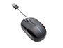RATOL KENSINGTON OPTIC PRO FIT 3 BOTONS 1000 DPI AMB CABLE RETRACTILCOLOR NEGRE