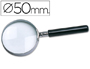 LUPA CRISTAL Q-CONNECT ARO METALICO - 50 MM