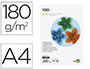 CARTOLINA LIDERPAPEL DIN A4 180 GR AMARELA PACK DE