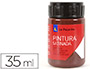 TINTA LATEX LA PAJARITA 35 ML CASTANHO