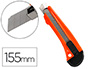 CUTER Q-CONNECT PLASTICO ANCHO RETRACTIL CUCHILLA 18 MM XD-38 BLISTER 1 UNIDAD