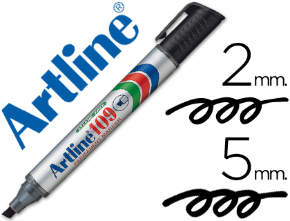 SIMPLIFICANDO, S.L. - OFICINAS  ROTULADOR ARTLINE MARCADOR PERMANENTE 170  NEGRO PUNTA REDONDA 2 MM ANTISECADO