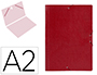 PASTA DE ELASTICOS LIDERPAPEL DIN A2 VERMELHO
