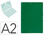 PASTA DE ELASTICOS LIDERPAPEL DIN A2 VERDE