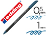 MARCADOR EDDING PONTA FIBRA 1200 AZUL ACO N.17 PON
