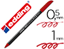 MARCADOR EDDING PONTA FIBRA 1200 VERMELHO INGLES N