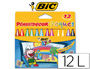 LAPICES CERA PLASTIDECOR PEQUES CAJA DE 12 COLORES SURTIDOS