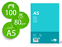 PAPEL DE ESCRITA LIDERPAPEL A5 80 GR LISO 100 FOLH