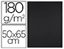 CARTOLINA LIDERPAPEL 50X65 CM 180 GR PRETO