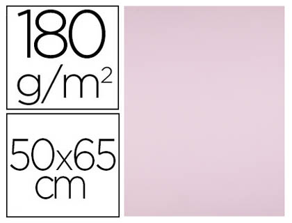CARTOLINA LIDERPAPEL 50X65 CM 180 GR ROSA