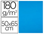 CARTOLINA LIDERPAPEL 50X65 CM 180 GR AZUL TURQUESA
