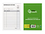BLOCO EMPREGADO DE MESA DUPLICADO 105X155 MM