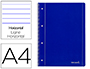 CADERNO ESPIRAL LIDERPAPEL CAPA AZUL 80 F DIN A4 P