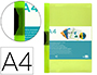 BOLSA DOSSIER LIDERPAPEL COM CLIP LATERAL DIN A4 V