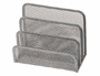 SUPORTE PARA CARTAS METALICO DE REDE CINZA