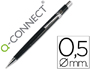LAPISEIRA Q-CONNECT 0,5 MM PRETA