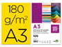 CARTOLINA LIDERPAPEL DIN A3 180 GR AMARELO PACK DE