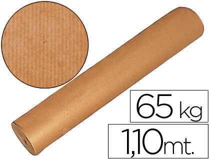 Papel kraft - Natural - Rollo - 90 g/m² 